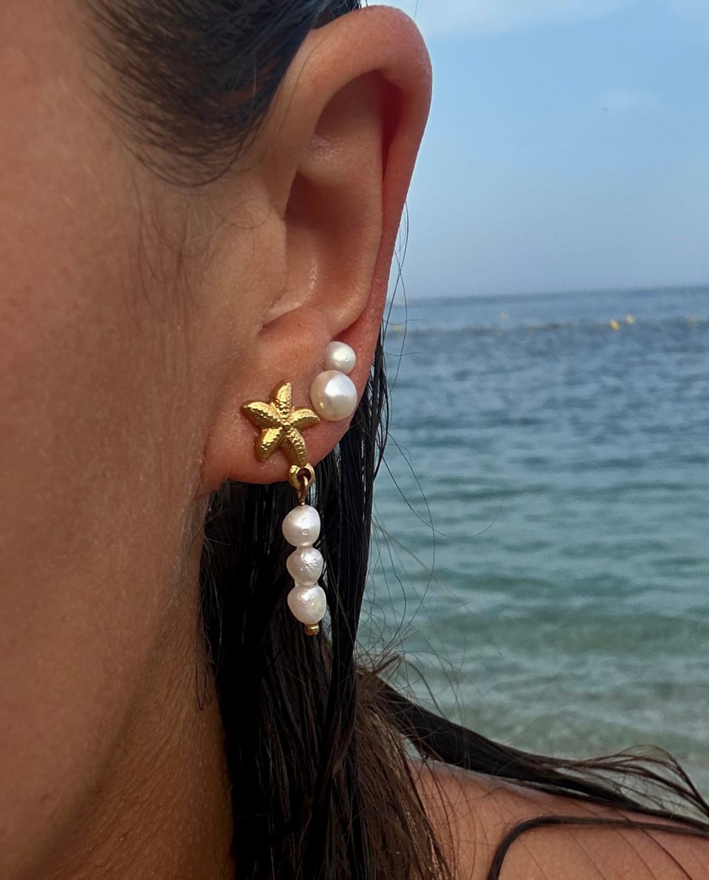 Mono Boucle Mini pearl