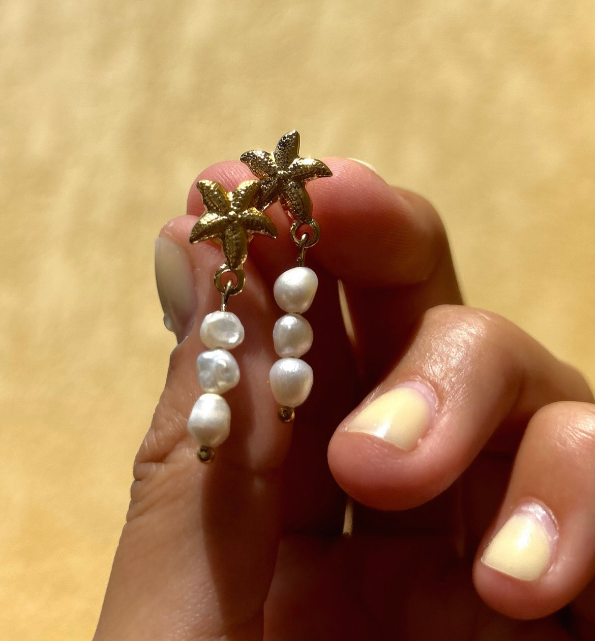 Boucle d’oreille Starfish