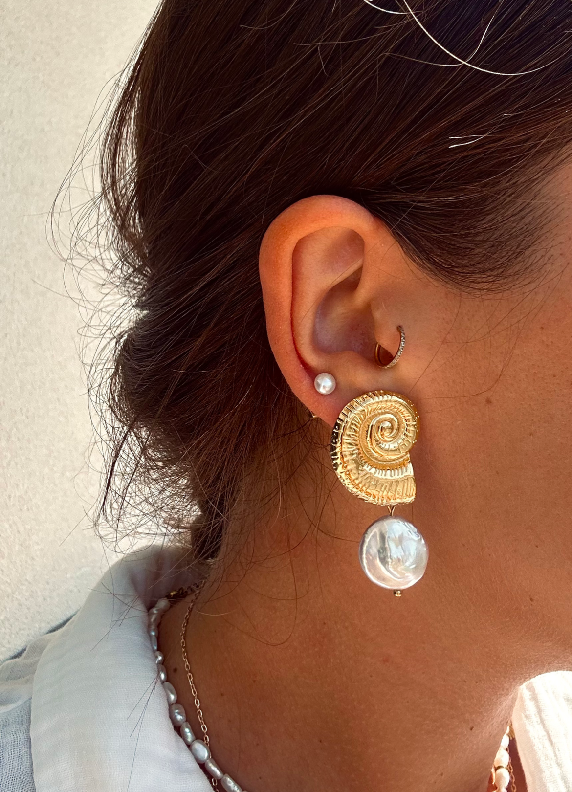 Boucle d’oreille Hina