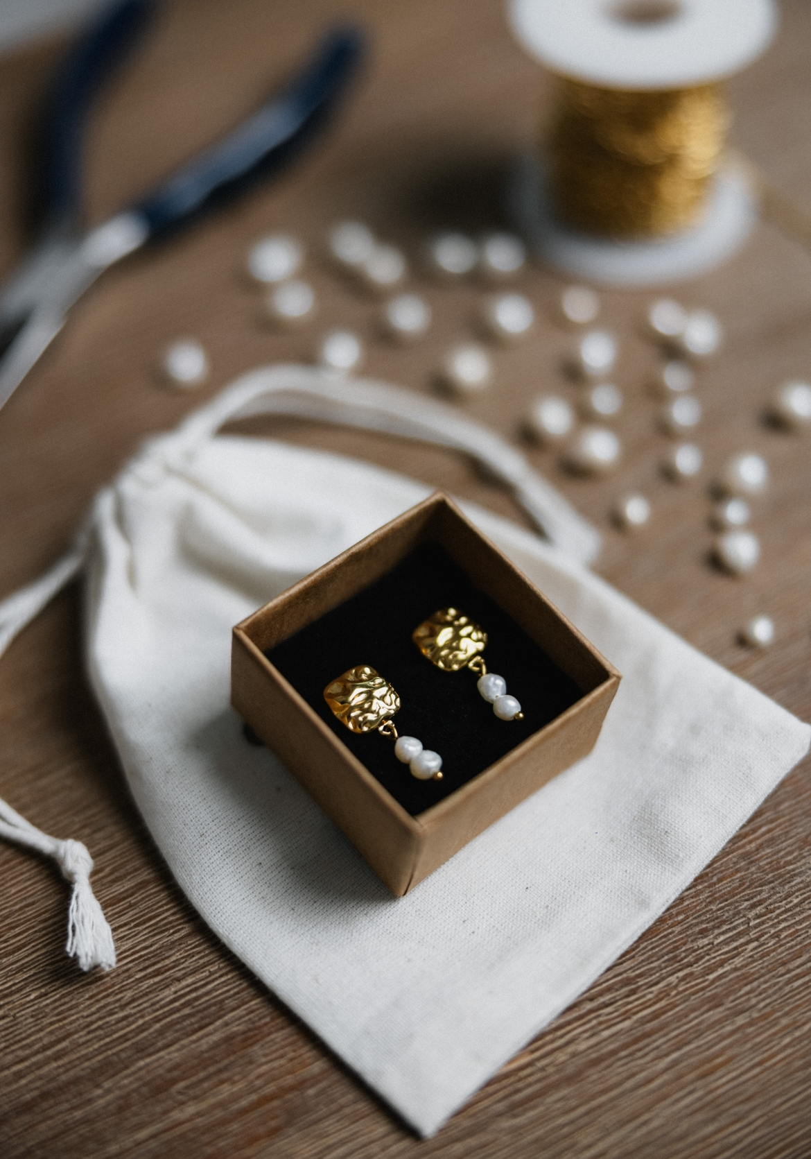 Boucle d‘oreille Lunar