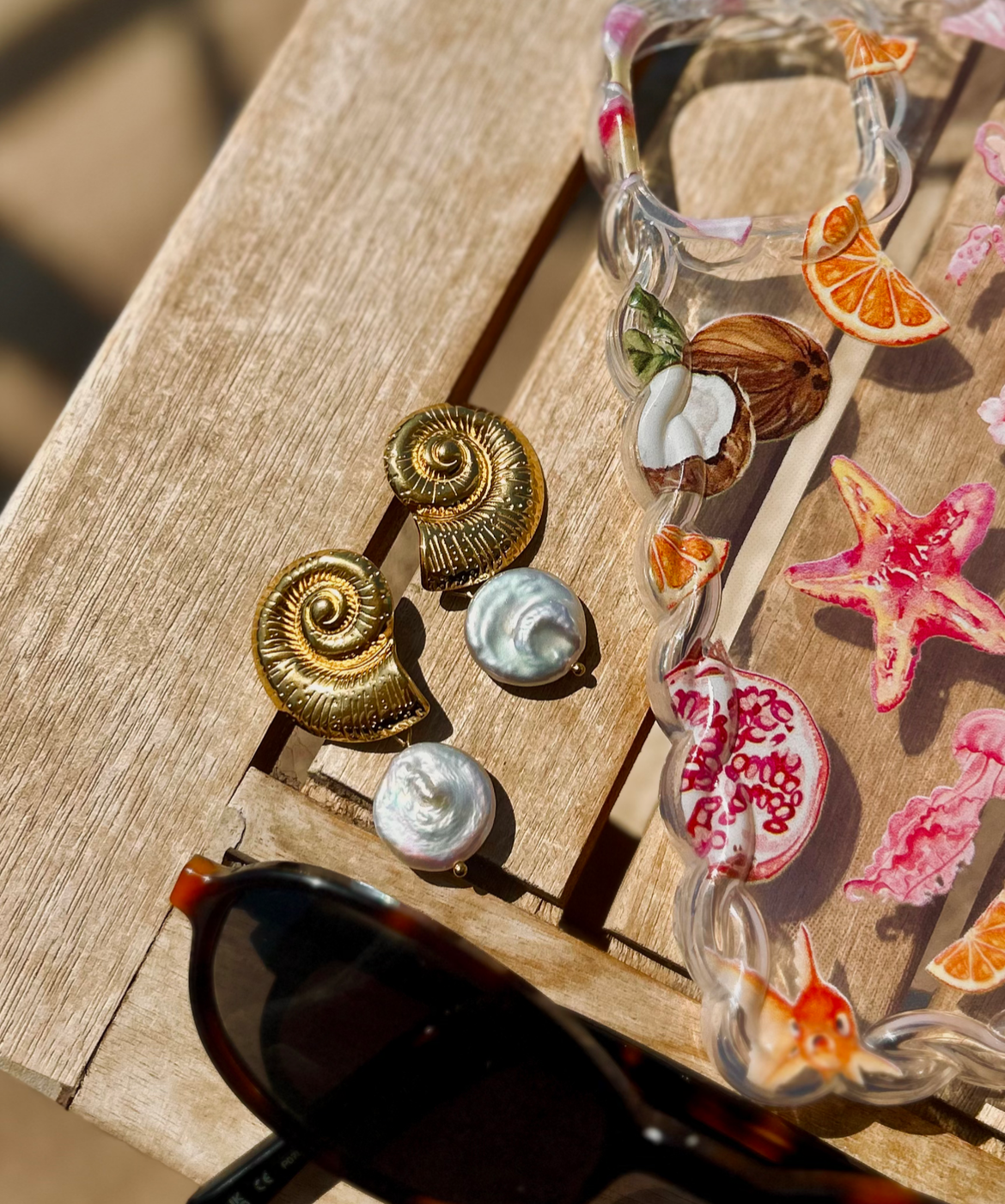 Boucle d’oreille Hina